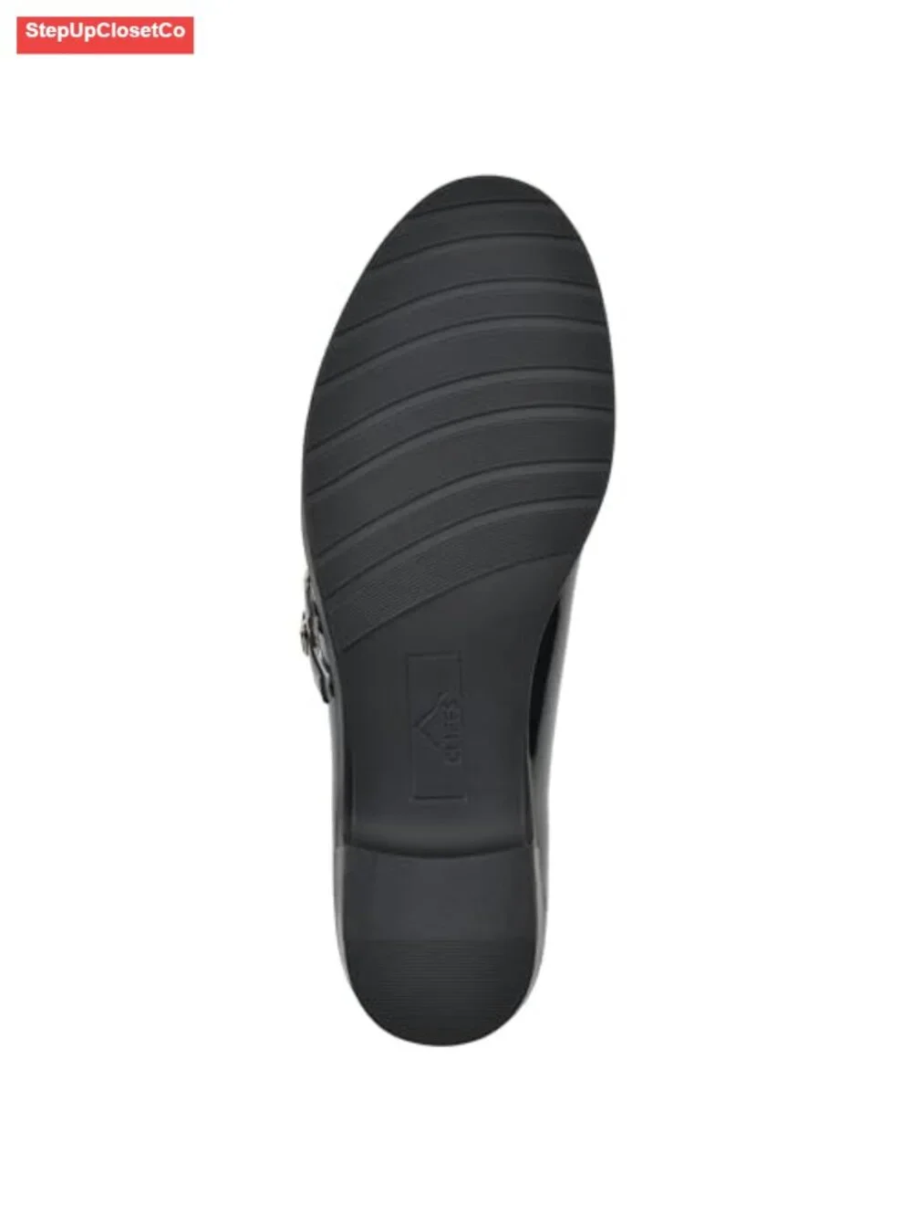 Hunta Double-Strap Mary Jane Pump with Low Block Heel